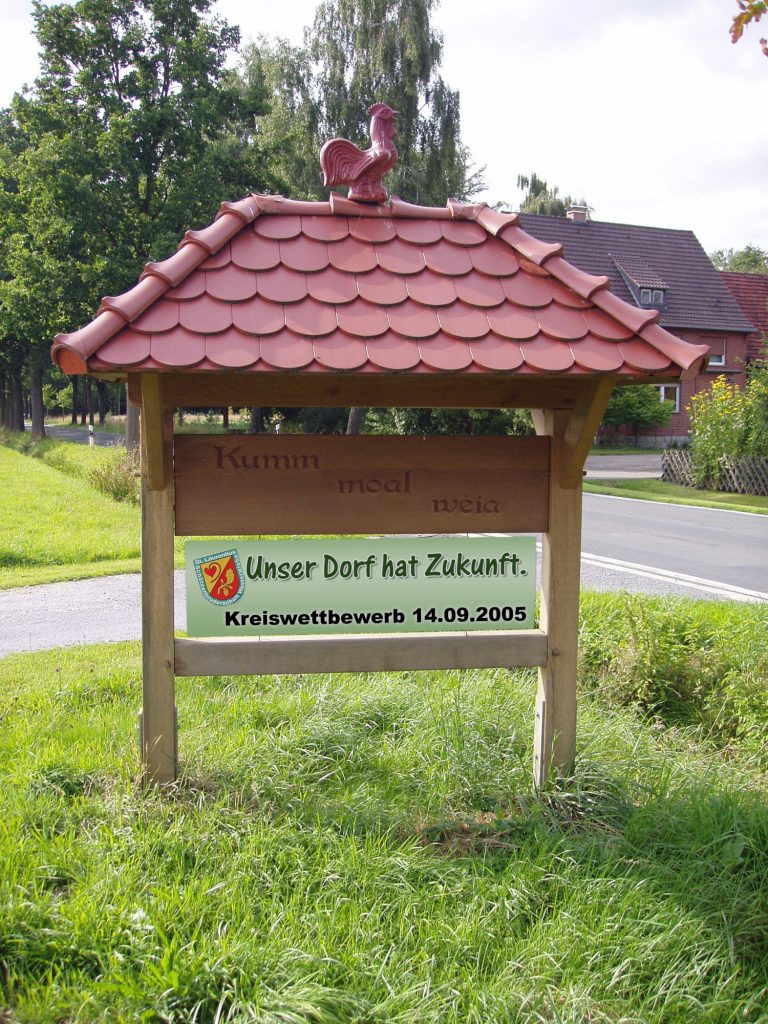 2. Teilnahme am Wettbewerb „Unser Dorf hat Zukunft“
